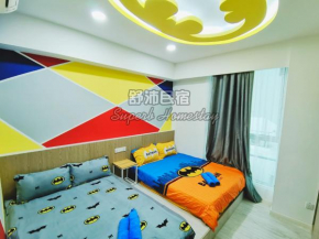 Superb Justice League Theme 舒沛正义联盟主题 Sutera Avenue 2 Bedroom